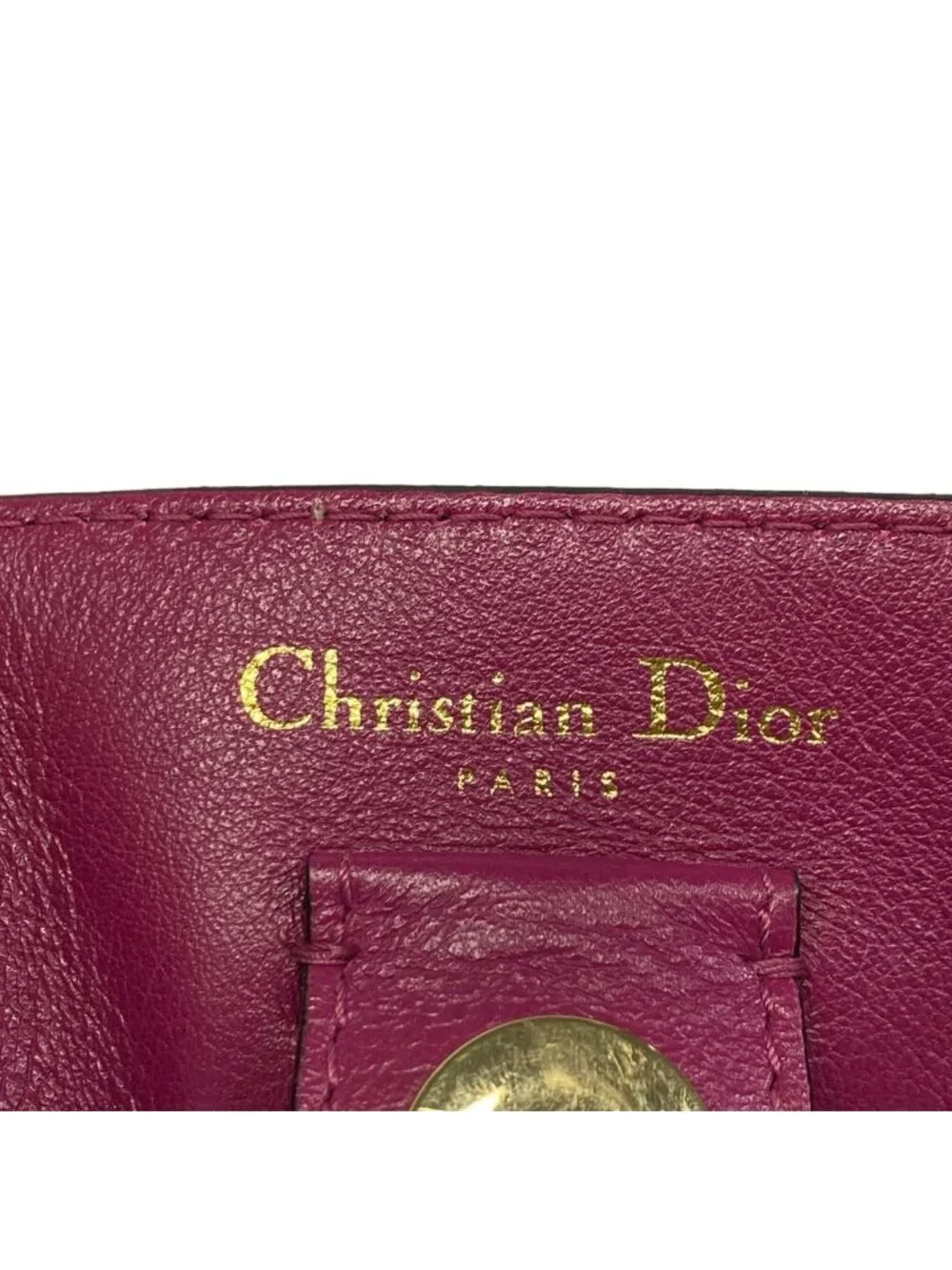 Dior Tote Diorissimo Black Leather
